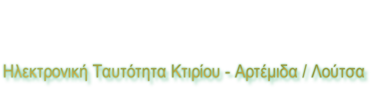 Ηλεκτρονική Ταυτότητα Κτιρίου - Αρτέμιδα / Λούτσα